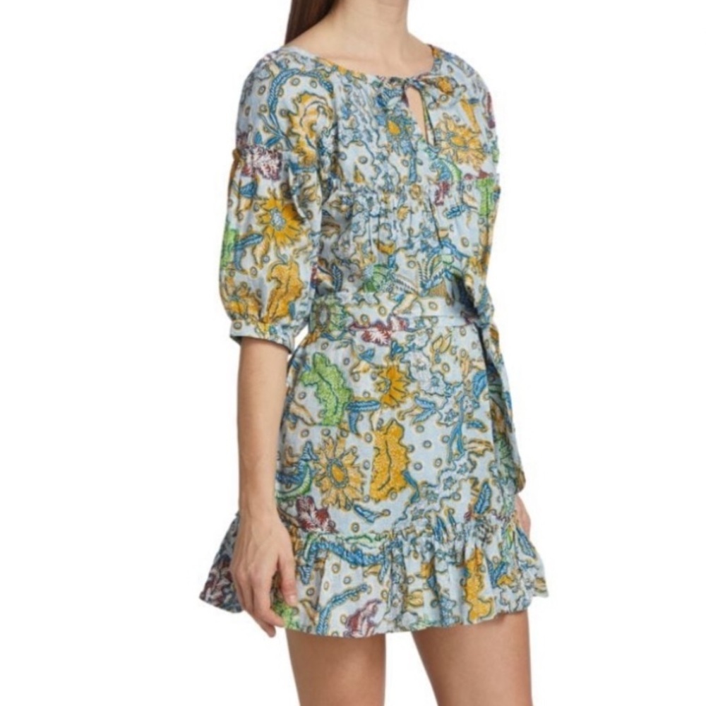 *EUC~SUZIE KONDI~BATIK MINI-DRESS Size Small - Picture 2 of 12